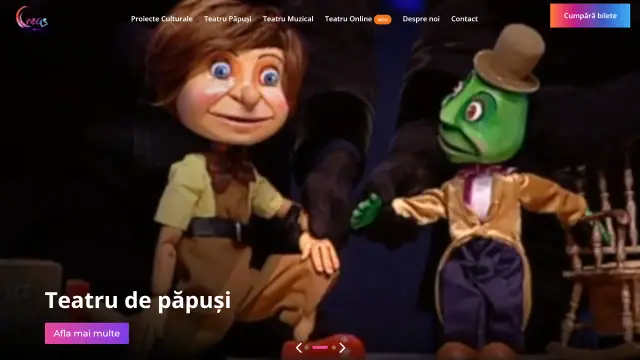 CREAS: CREAS live homepage