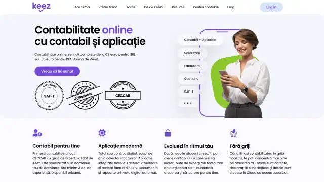 Keez: keez.ro homepage